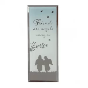 Reflections Of The Heart Friends Standing Plaque