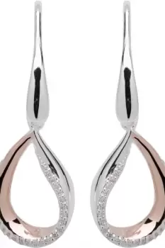 Ladies Unique & Co Sterling Silver Earrings ME-684