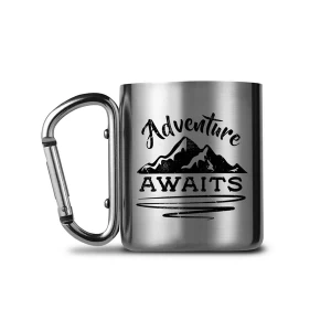 Adventure - Awaits Carabiners Mug