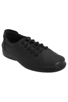 5 Eye Lace To Toe Softie Leather Leisure Shoes