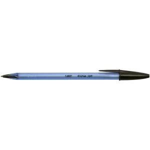 Bic Cristal Soft 1.2mm Ballpoint Pen Black Pack of 50