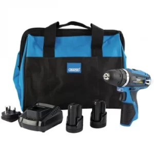 Draper Storm Force&amp;#174; 10.8V Power Interchange Rotary Kit (+2x 1.5Ah Batteries, Charger and Bag)