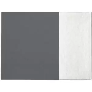 Geome Dipped Grey and Silver Placemats - Premier Housewares