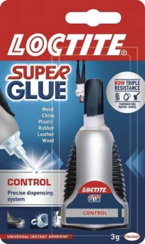 Loctite Control Liquid Super Glue 3g in Squeezable Dispenser