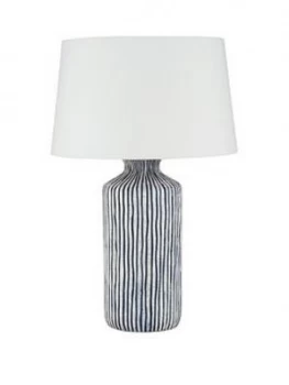 Pacific Lifestyle Mykonos Stripe Table Lamp