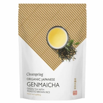 Organic Loose Genmaicha Green Tea & Roast Rice - 90g - 703469 - Clearspring