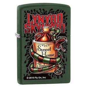 Zippo Lynyrd Skynyrd Sweet Home Alabama Green Matte Regular Lighter