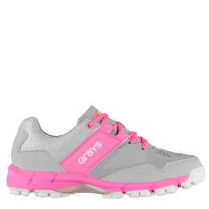 Grays Flash 4000 Ladies Hockey Shoes - Silver/Pink
