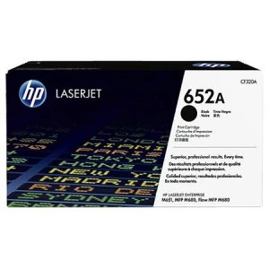 HP 652A Black Laser Toner Ink Cartridge