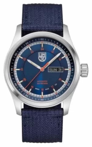 Luminox XL.1903 Land Automatic Blue Dial Blue Strap Watch