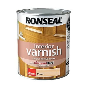 Ronseal Interior Varnish - Gloss Clear 2.5L