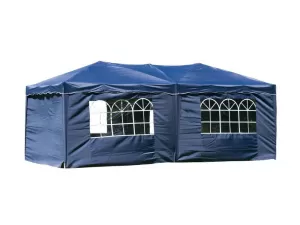 Lifetime Garden Gazebo foldable Party tent 3x6mtr blue 46031