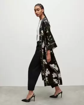 AllSaints Casa Alessandra Silk Blend Kimono