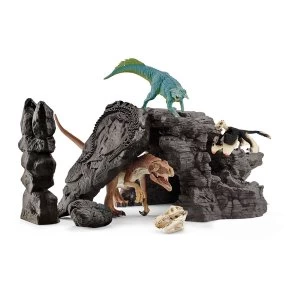 Schleich - Dinosaurs Dino Set with Cave