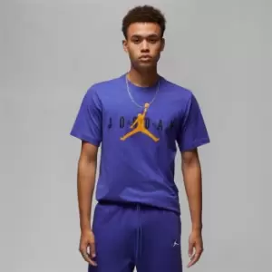 Air Jordan Wordmark T Shirt Mens - Purple