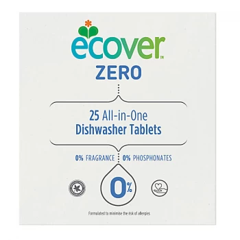 Ecover ZERO - All-in-One Dishwasher Tablets (25)
