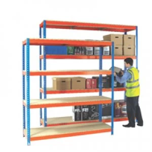Slingsby Heavy Duty Painted Additional Shelf 2100x900mm OrangeZinc 378864