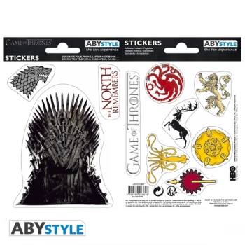 Game Of Thrones - Stark/ Sigils Mini Stickers