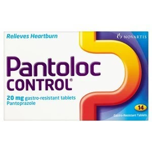 Pantoloc Control 20mg Gastro-Resistant Tablets - 14 Tablets