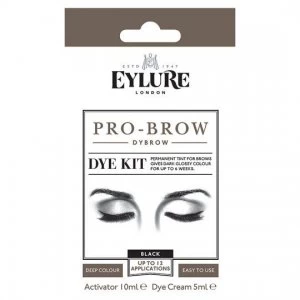 Eylure Dybrow Black Glossy Brows Eyebrow Dye Kit