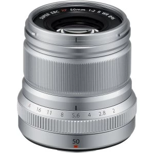 Fujifilm FUJINON XF 50mm f2 R WR Lens Silver