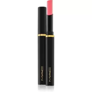 MAC Cosmetics Powder Kiss Velvet Blur Slim Stick Moisturising Matte Lipstick Shade Sheer Outrage 2 g
