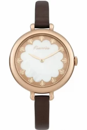 Ladies House Of Florrie Pearl Scalloped Watch HF006VRG