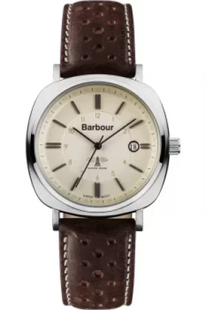 Mens Barbour Beacon Drive Watch BB018SLBR