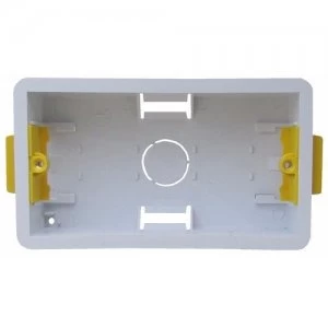 ESR 2 Gang 35mm Double Dry Lining Plasterboard Wall Mounting Back Box