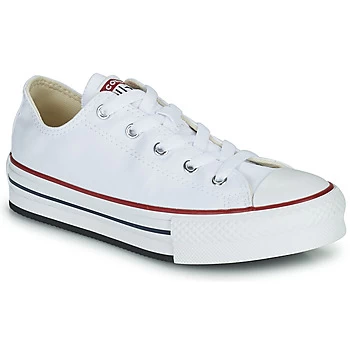 Converse CHUCK TAYLOR ALL STAR EVA PLATFORM FOUNDATION OX Girls Childrens Shoes Trainers in White - Sizes 9.5 toddler,10 kid,11 kid,11.5 kid,12 kid,13
