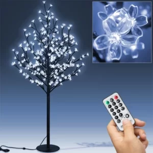 LED Cherry Blossom Tree Blue 180cm 200LEDs Indoor/Outdoor incl. Remote Control