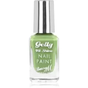 Barry M Gelly Hi Shine Nail Polish Shade Pear 10 ml