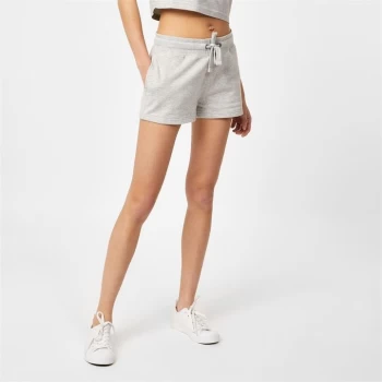 Jack Wills Bea Logo Sweat Shorts - Grey Marl