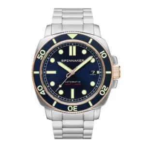Spinnaker SP-5088-05 Hull Diver Officer Blue Automatic Wristwatch
