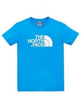The North Face Boys Easy T-Shirt - Blue Size M 10-12 Years