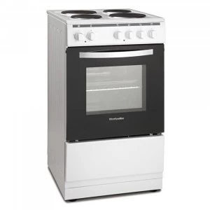 Montpellier MSE46W Single Oven Electric Cooker