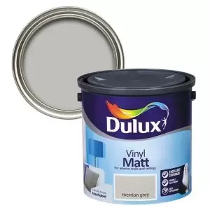 Dulux Merrion Grey Vinyl Matt Emulsion Paint 2.5L