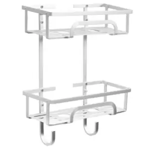 House of Home 2-Tier Adhesive Shower Caddy - wilko