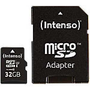 Intenso 32GB Micro SDHC Memory Card