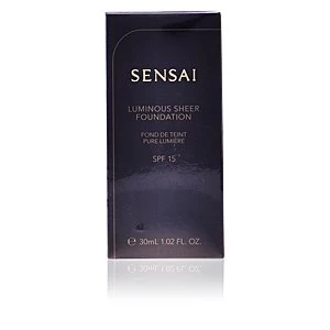 SENSAI luminous sheer foundation SPF15 #206-brown beig