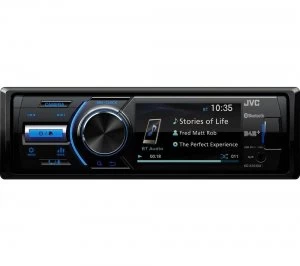 JVC KD-X561DBT Smart Bluetooth Car Radio - Black
