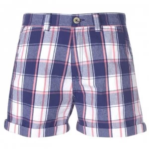 SoulCal Check Shorts Mens - Blue/Pink
