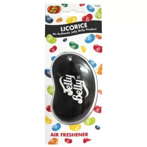 Licorice (Pack Of 6) 3D Gel Jelly Belly Air Freshener