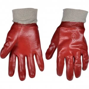 Vitrex PVC Knit Wrist Gloves One Size