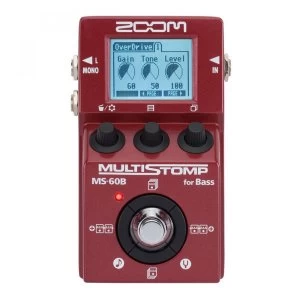 Zoom MS 60B Multistomp Bass Effects Pedal