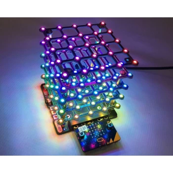 Cube:Bit 5x5x5 Addressable RGB LEDs - 4tronix