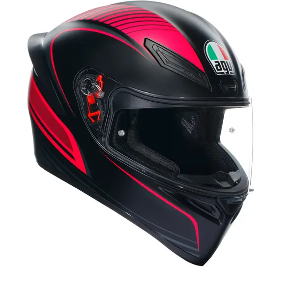 AGV K1 S E2206 Warmup Black Pink 026 Full Face Helmet Size L