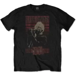 Billy Idol - Flesh Unisex XX-Large T-Shirt - Black