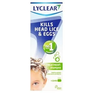 Lyclear Shampoo Head Lice Treatment Shampoo 200ml
