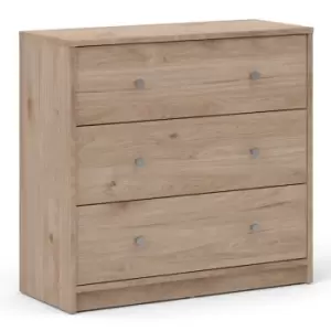 May Chest Of 3 Drawers In Jackson Hickory Oak Effect